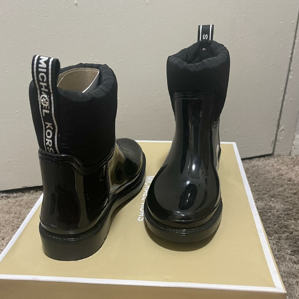 Black Michael Kors Boots